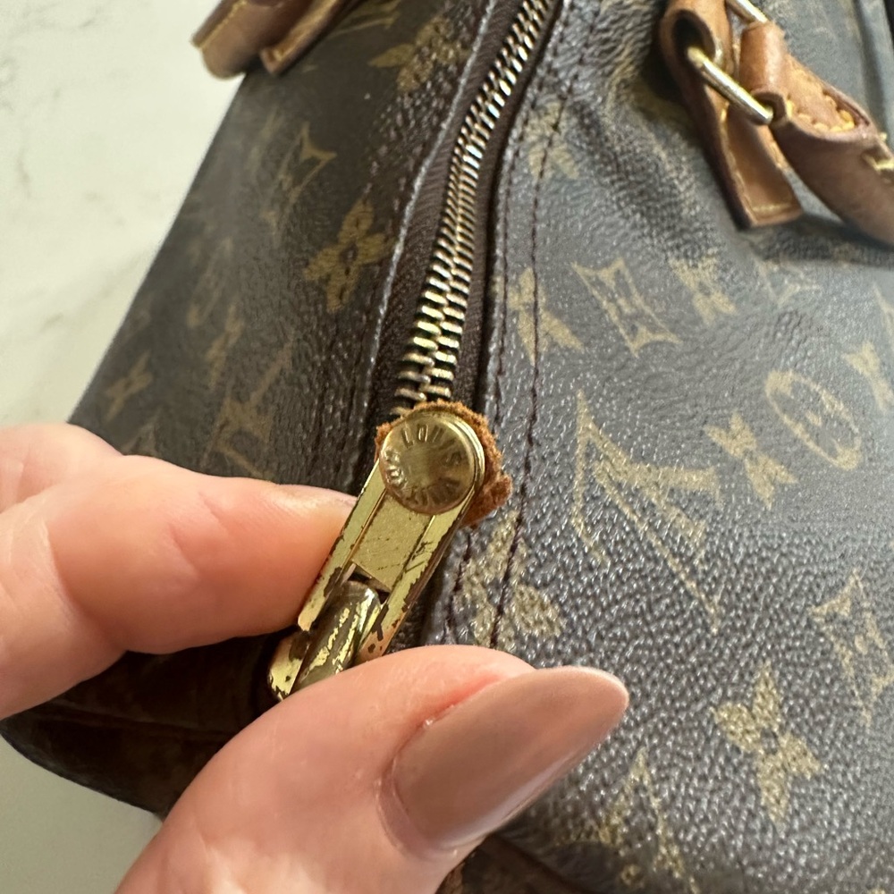 LOUIS VUITTON Auth vintage Classic Speedy 40 - Picture 13 of 16
